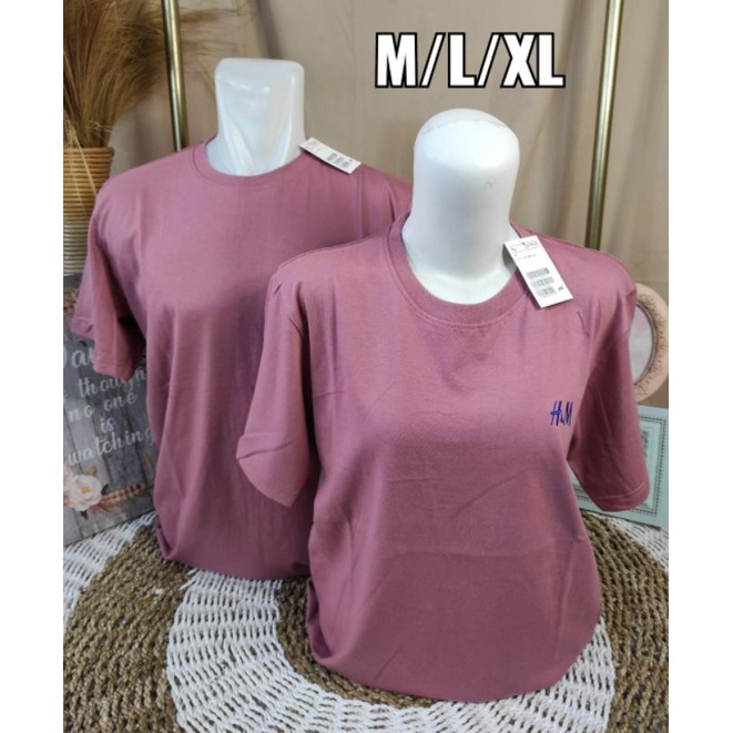 TSHIRT H&M / Kaos Oblong H&M Cewek/Cowok / Kaos lengan Pendek H&M / Kaos Polos lengan Pendek