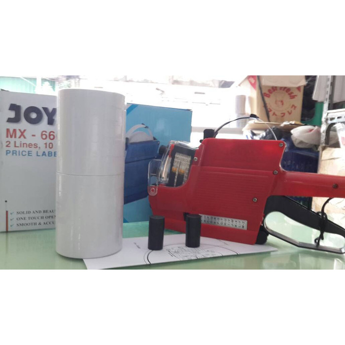 

Tygse70 Alat Label Harga 2 Baris Joyko Mx 6600A (Price Labeller) Paket Komplit As71S0D