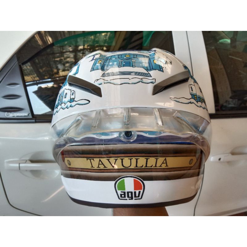 helm replika agv tavullia ukuran L