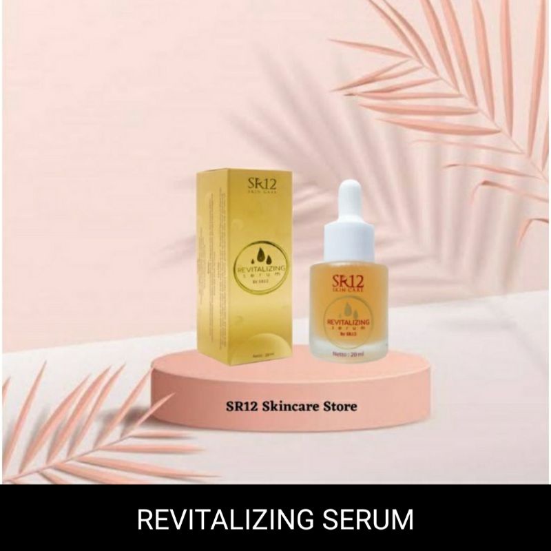 REVITALIZING SERUM SR12 ATASI BOPENG BEKAS JERAWAT SERUM WAJAH