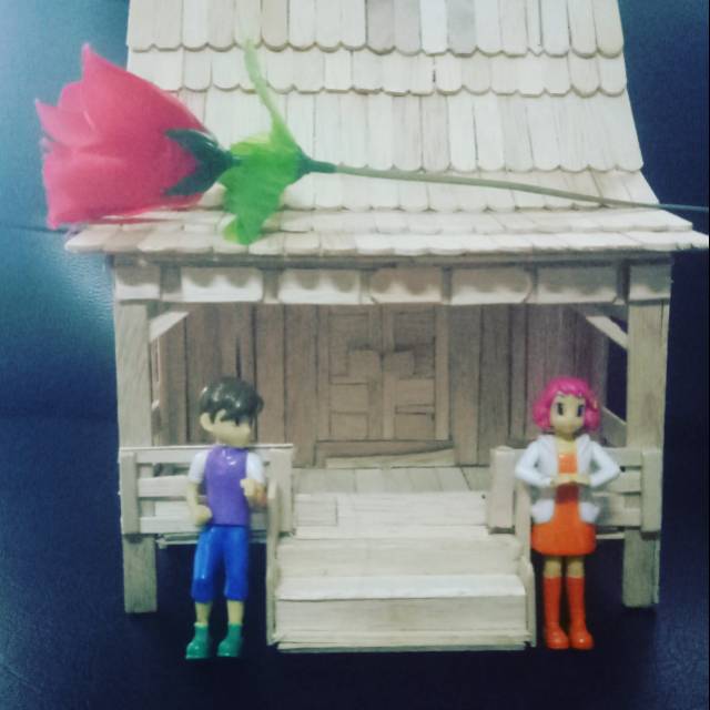 Jual Miniatur Rumah Adat Jawa Barat. | Shopee Indonesia