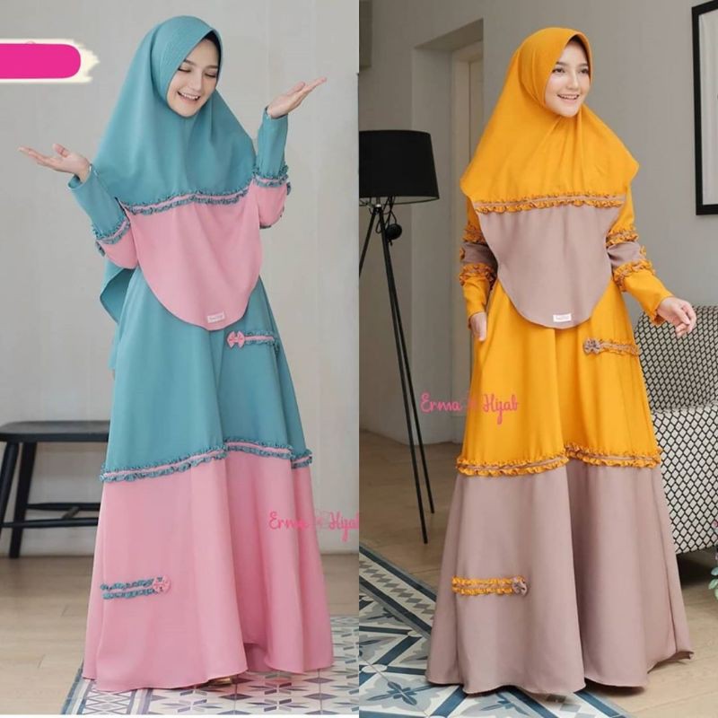 Gamis Dress Maldives Syari model terbaru 2020 TERMURAH