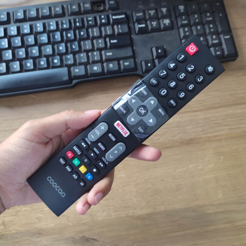 Remote COOCAA Smart TV Terbaru Dengan Netflix 100% Original - Remote COOCAA - Remote COOCAA Smart TV