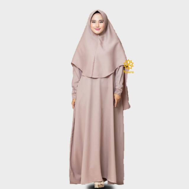 HELENA  DRESS  1 SET HIJAB  by NAURA HIJAB