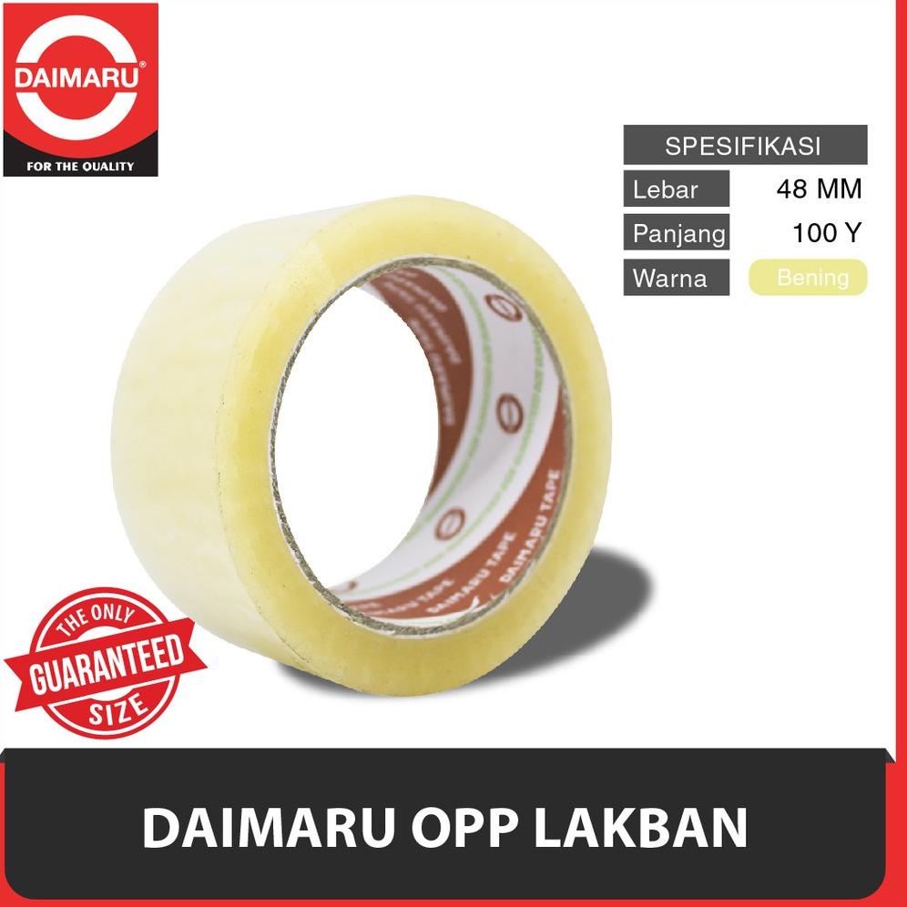 

vla-61 Daimaru OPP Lakban Bening 48 mm x 100 Yard .,,.,.,