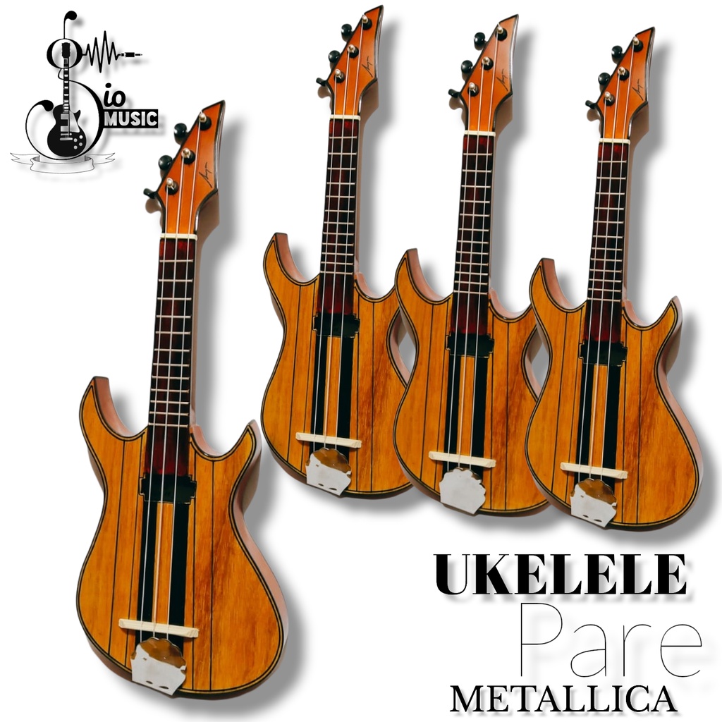 Ukelele / Kentrung pare bodi metalica
