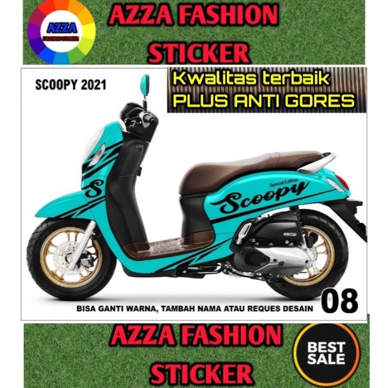Sticker decal Scoopy 2021 Full Body Sticker Scoopy 2021 Full body Sticker Scoopy 2021 Full body 08
