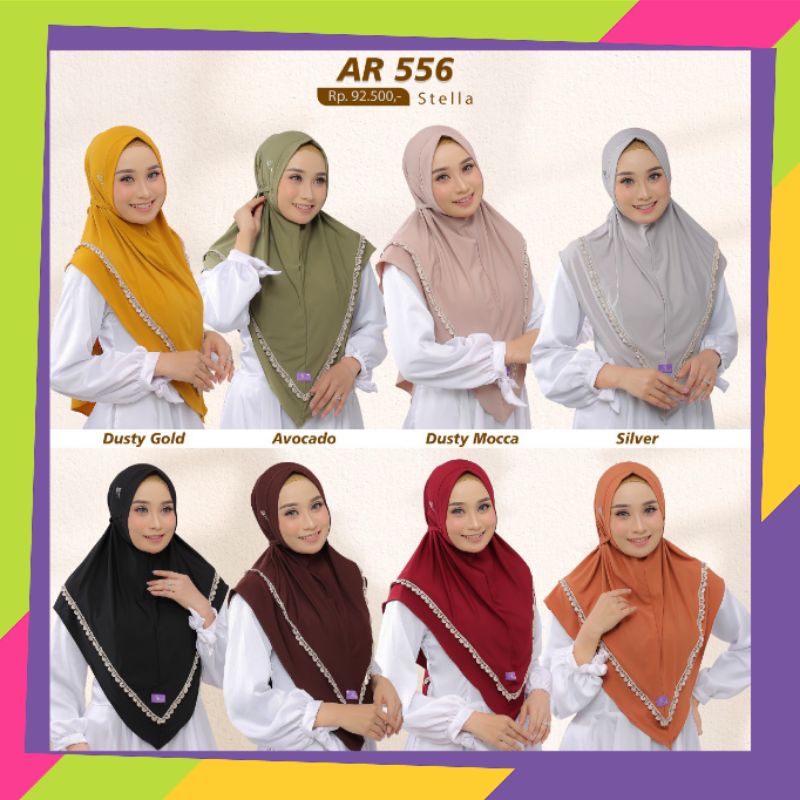 Hijab arrafi hijab nadera luxury bergo terbaru plisket pasmina segitiga segi empat hijab halus hijab