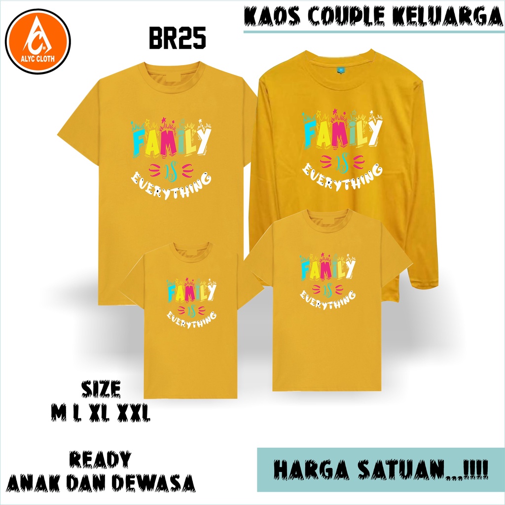 Kaos couple family anak dan dewasa kaos couple family warna lilac