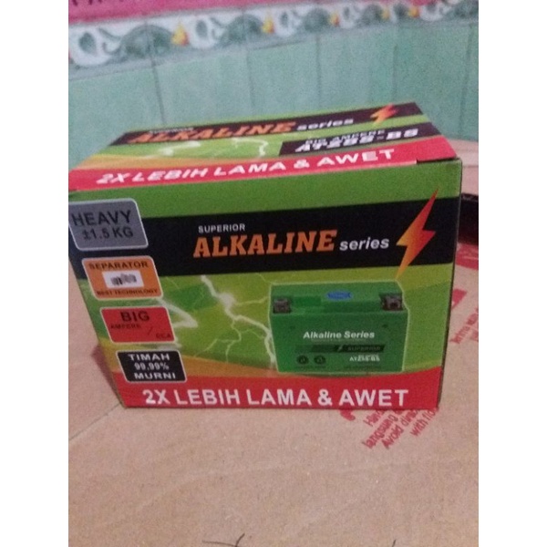 Jual Aki Alkaline Full Kering 5Ampere | Shopee Indonesia