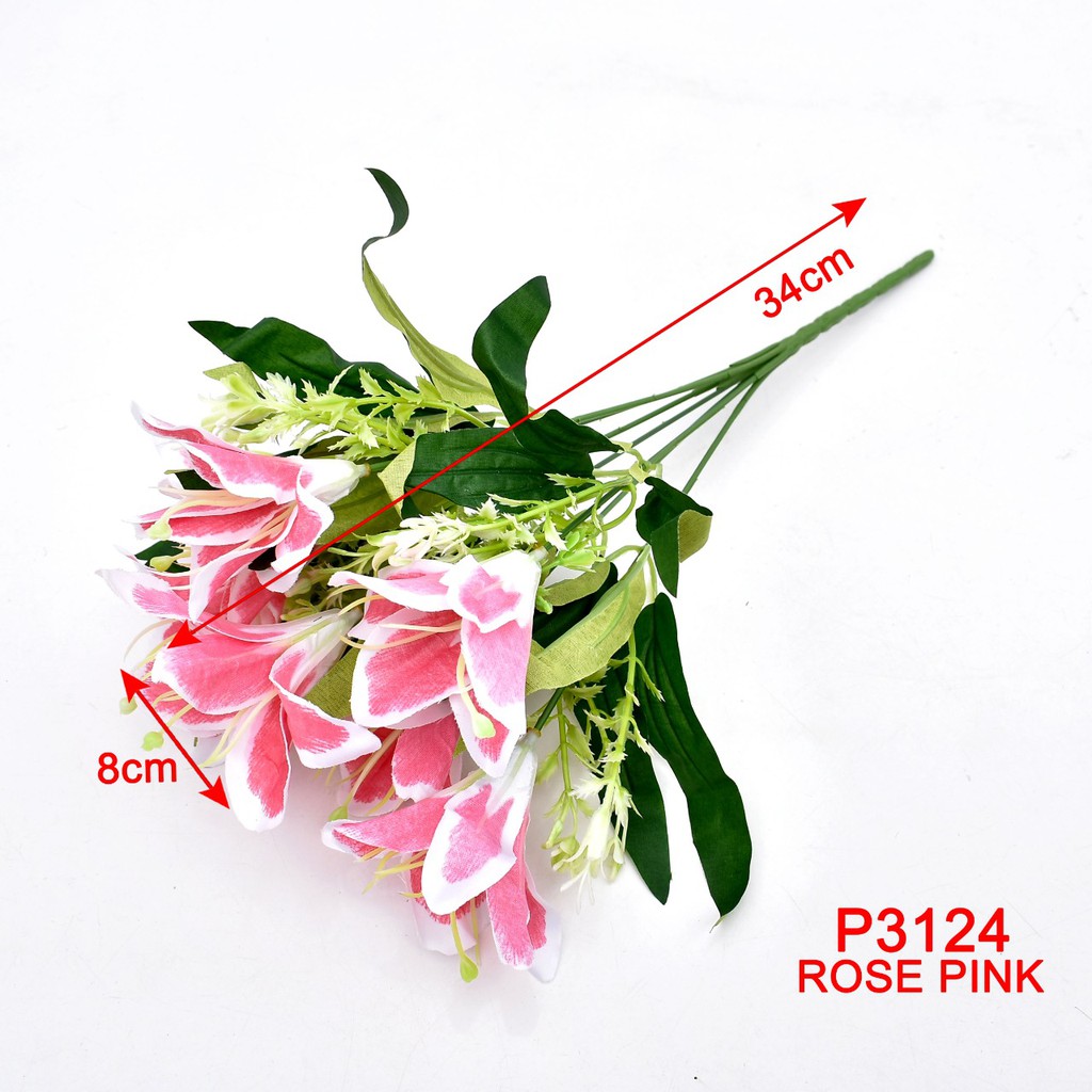 TIB  COD P3124  ( 1 KG BISA 23 PCS ) BUNGA DEKORASI /BUNGA BUKET / BUNGA ARTIFISIAL BUNGA HIAS-3