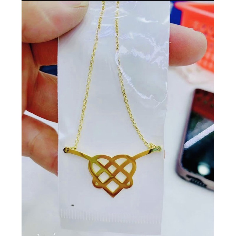 kalung ikatan cinta titanium 3 pilihan warna