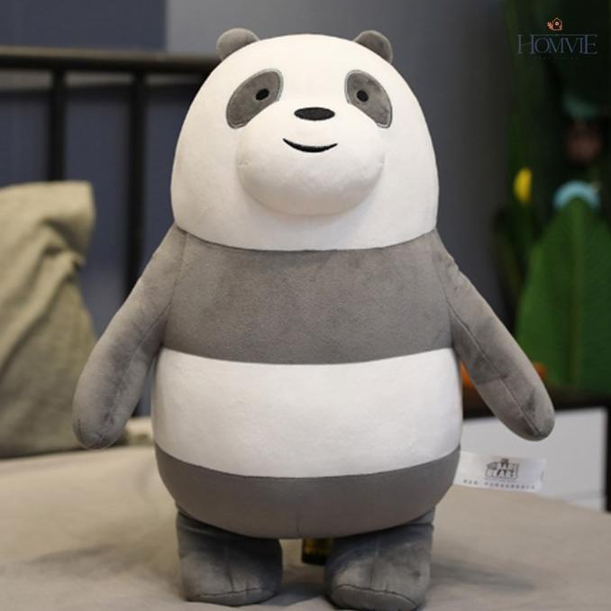 Promo Boneka Beruang Panda We Bear Bares Miniso Kecil Imut Lucu Tidur