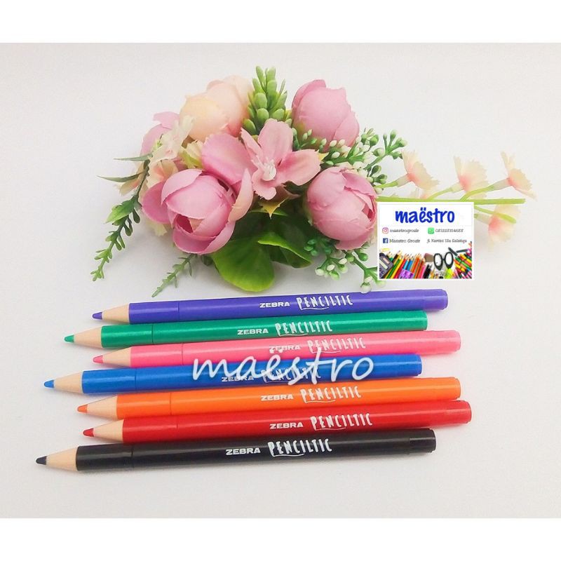 

Penciltic Warna / Bolpen Zebra Penciltic