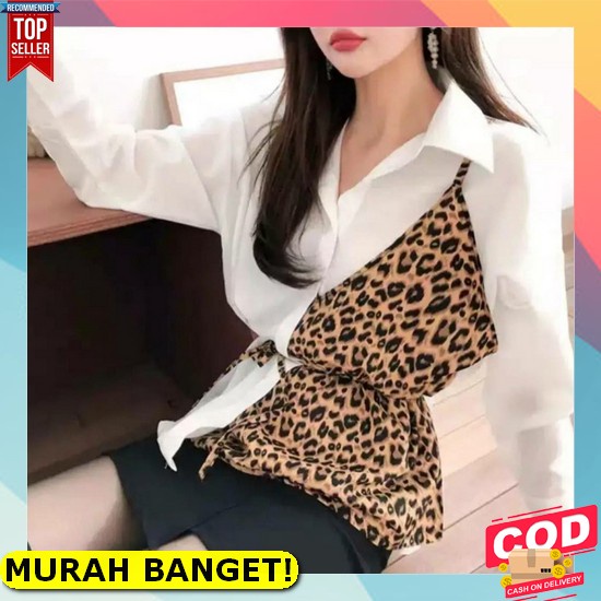 Kemeja Crop Top Wanita Korean Outer Kemeja Shirt Rayon Linen Crinkle Kemeja Lengan Panjang Polos Cro