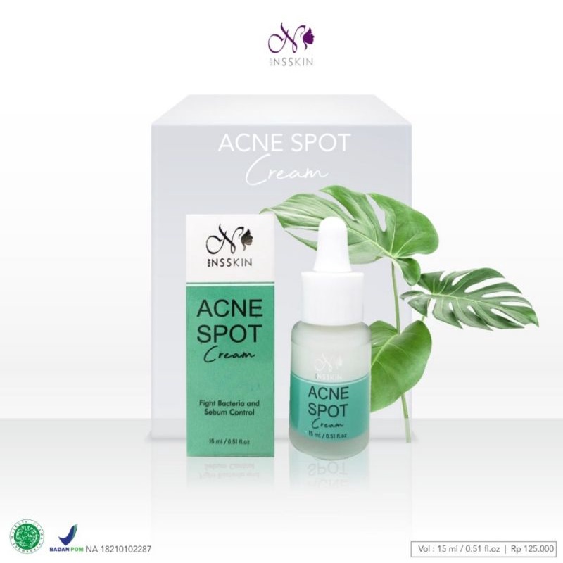 ACNE SPOT SERUM|TOTOL JERAWAT AMPUH BPOM NEW NSSKIN