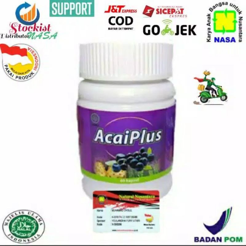 AcaiPlus Nasa Obat Diet Pelangsing Tubuh