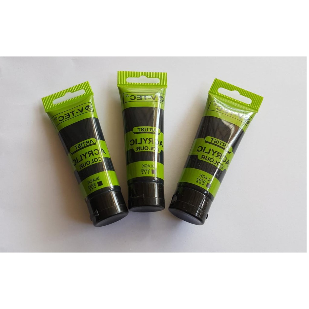 

V-tec Cat Acrylic 35 ml HITAM - PUTIH