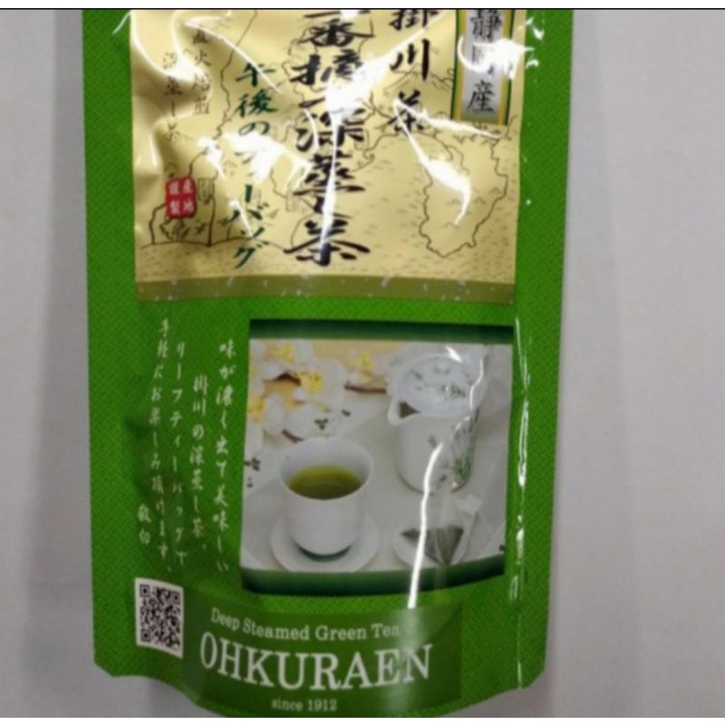 

Ohkuraen Summer Harvest Sencha Afternoon Teabag 40gr | 2gr x 20 sachet