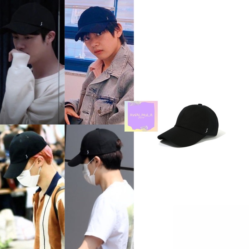 (PO) OFFICIAL Joyment Cotton Logo Cap worn by BTS Jin Jimin Taehyung V