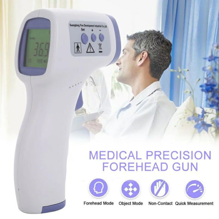 THERMOMETER IT-122 digital infrared tembak Termometer badan Ukur alat pengukur suhu tubuh termogun