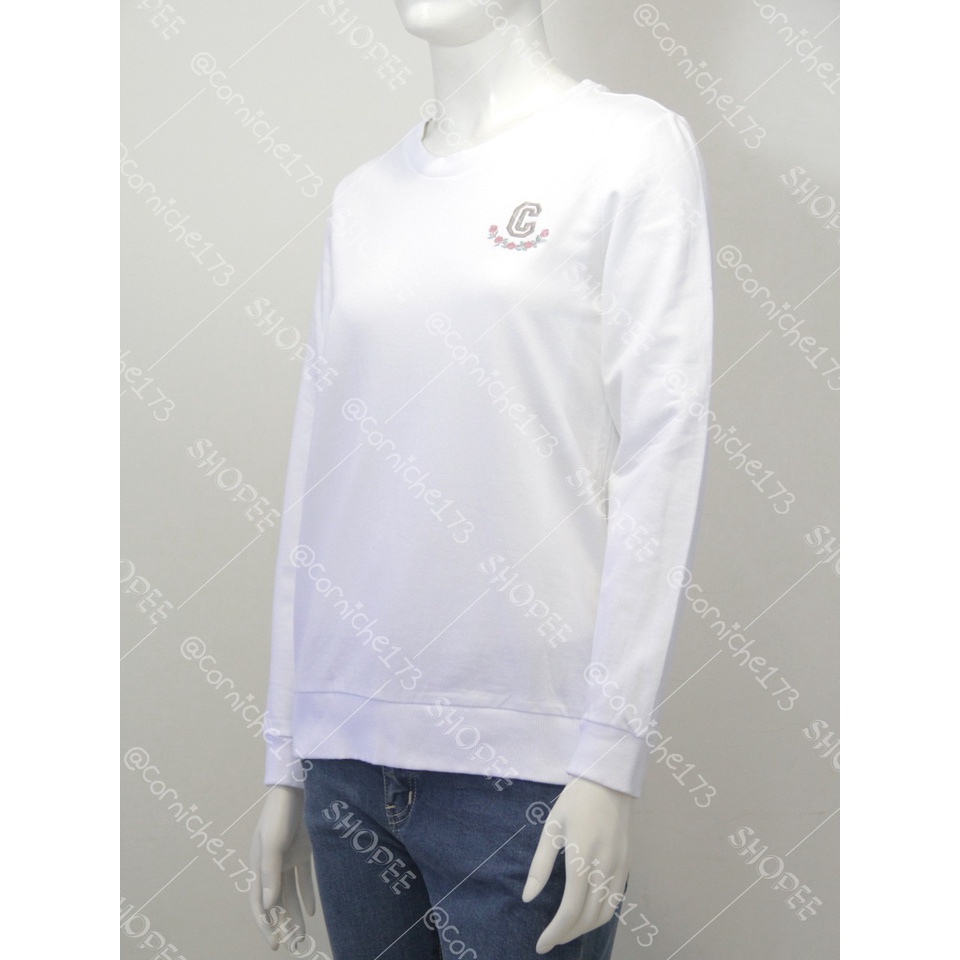 Corniche Febri Sweatshirt Putih - TM231540