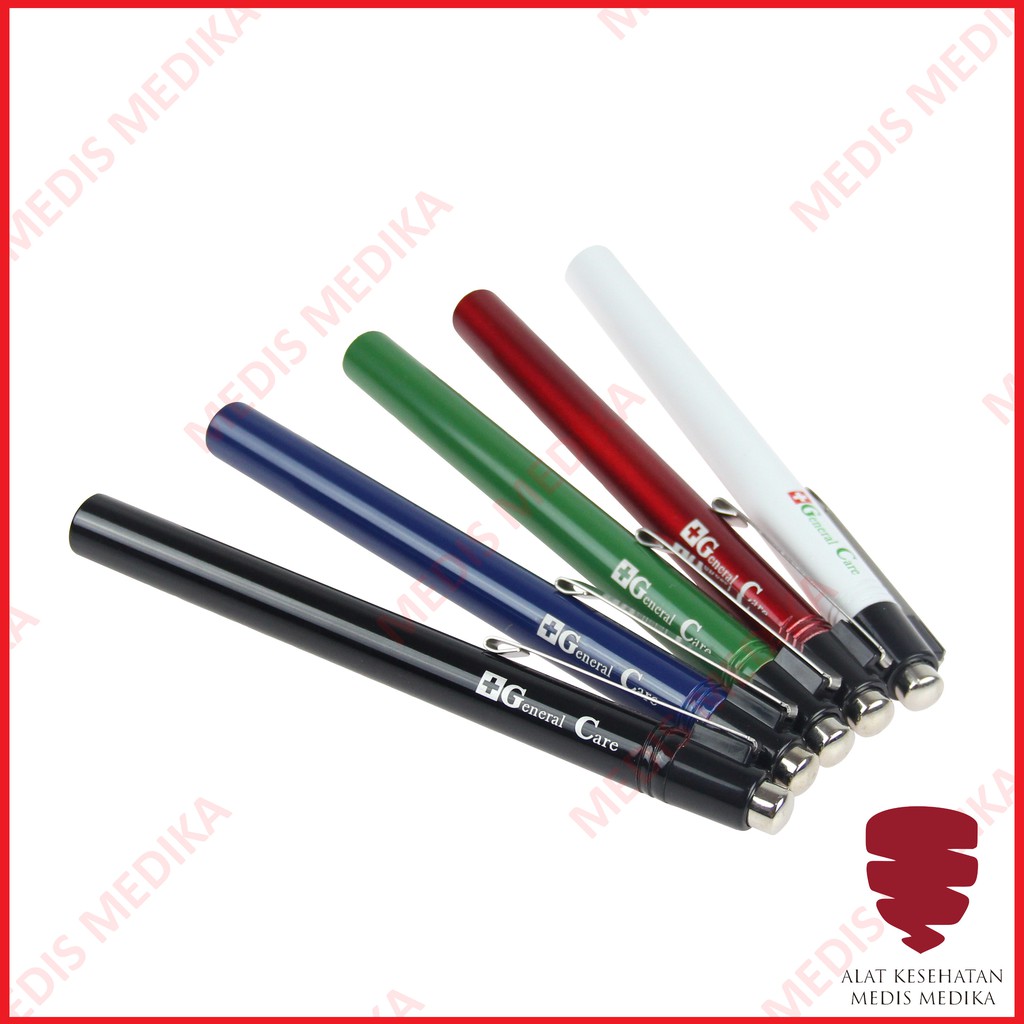 Pen Light General Care Senter Lampu Halogen Lamp Penlight GC