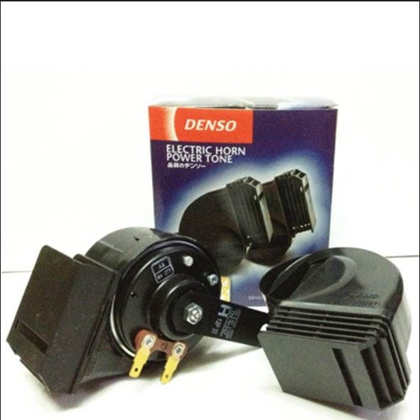 KLAKSON DENSO KEONG TUTUP 12Volt ORIGINAL WATERPROOF MOBIL UNIVERSAL