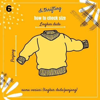 (6)(di.thrifting) hoodie crewneck sweater kaos kemeja thrift #2