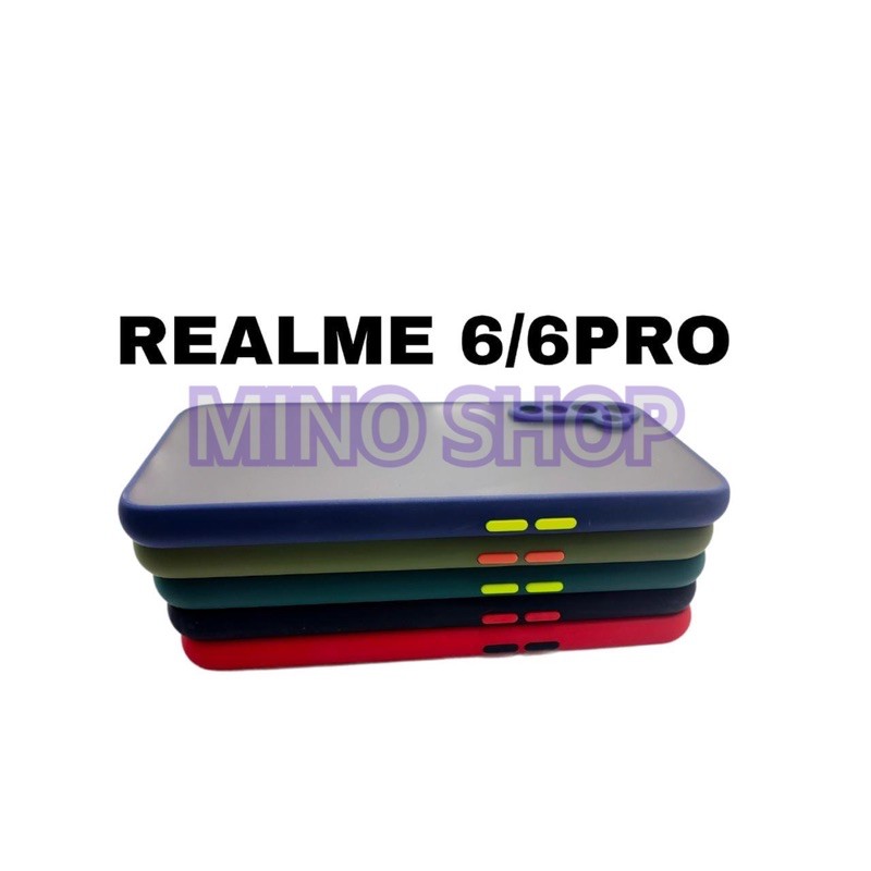 SOFTCASE REALME 6/6 PRO - HARDCASE DOVE MYCHOICE PLUS PELINDUNG KAMERA - AERO CASE