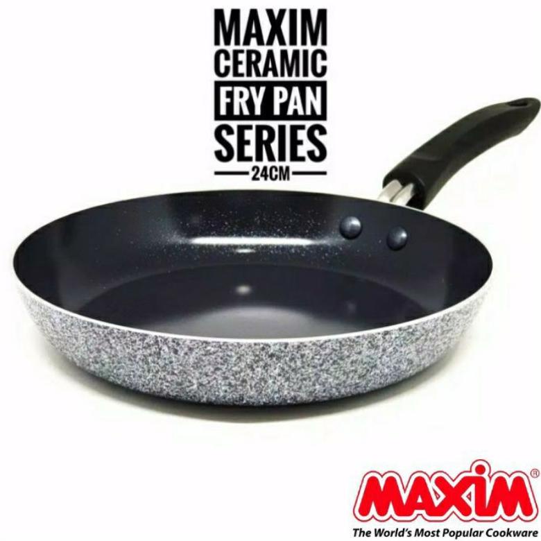 TEFLON MAXIM NEOSTONE FRYPAN/WAJAN MAXIM NEOSTONE WOK PAN/TEFLON CERAMIC MAXIM ANTI LENGKET/ FRYPAN 