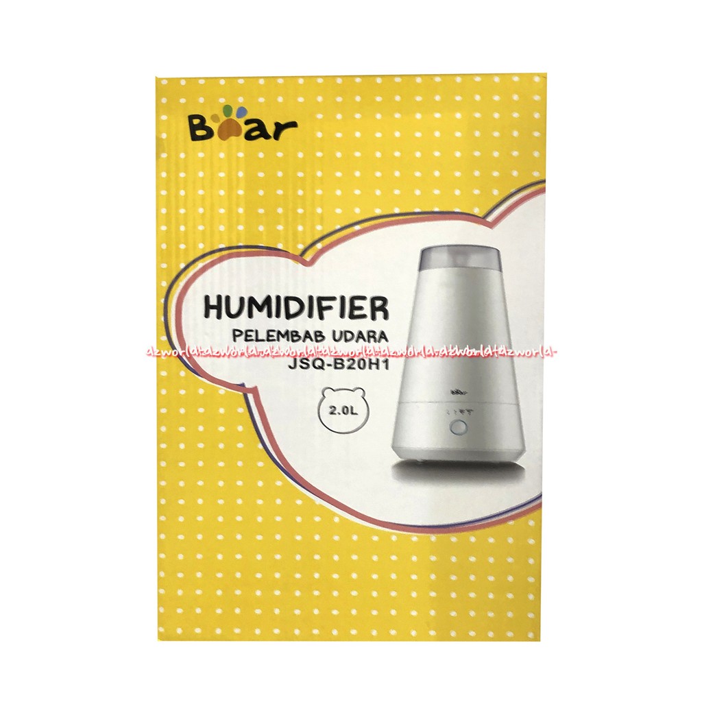 Bear Humidifier Pelembab Udara Jsq B20H1Pembersih Udara Putih 2L Humidifayer