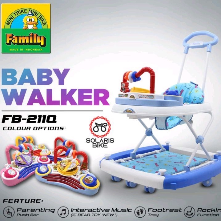 Kereta Dorong Anak Baby Walker Family 211Q FB 2116 FB 2117