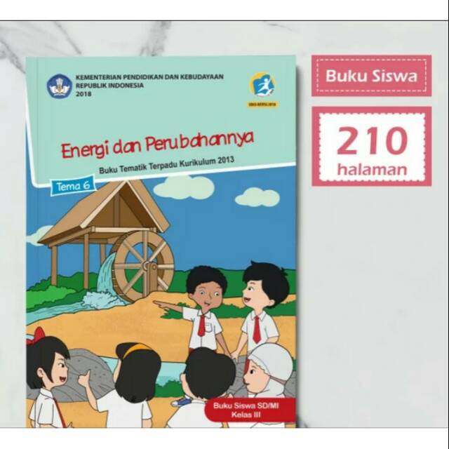 Buku siswa dikbud tematik k13 kelas 3 tema 6 revisi 2018