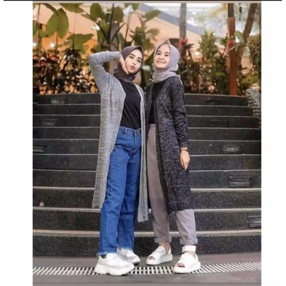 Blezer panjang wanita ukuran terbaru (L) /blezer wanita kekinian/blezer panjang wanita