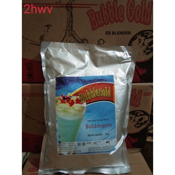 

Bubuk Minuman/Buble Gold Bublegum 1KG