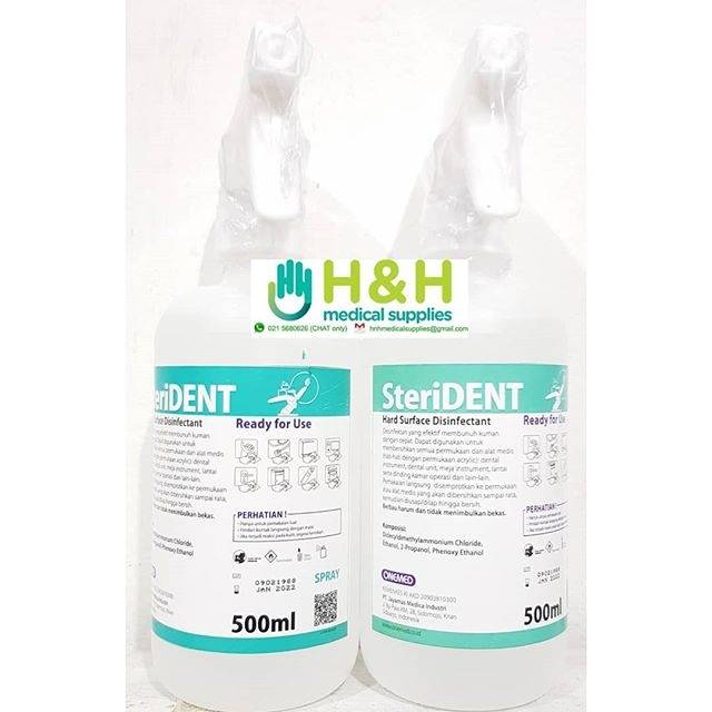 STERIDENT SPRAY 500ML