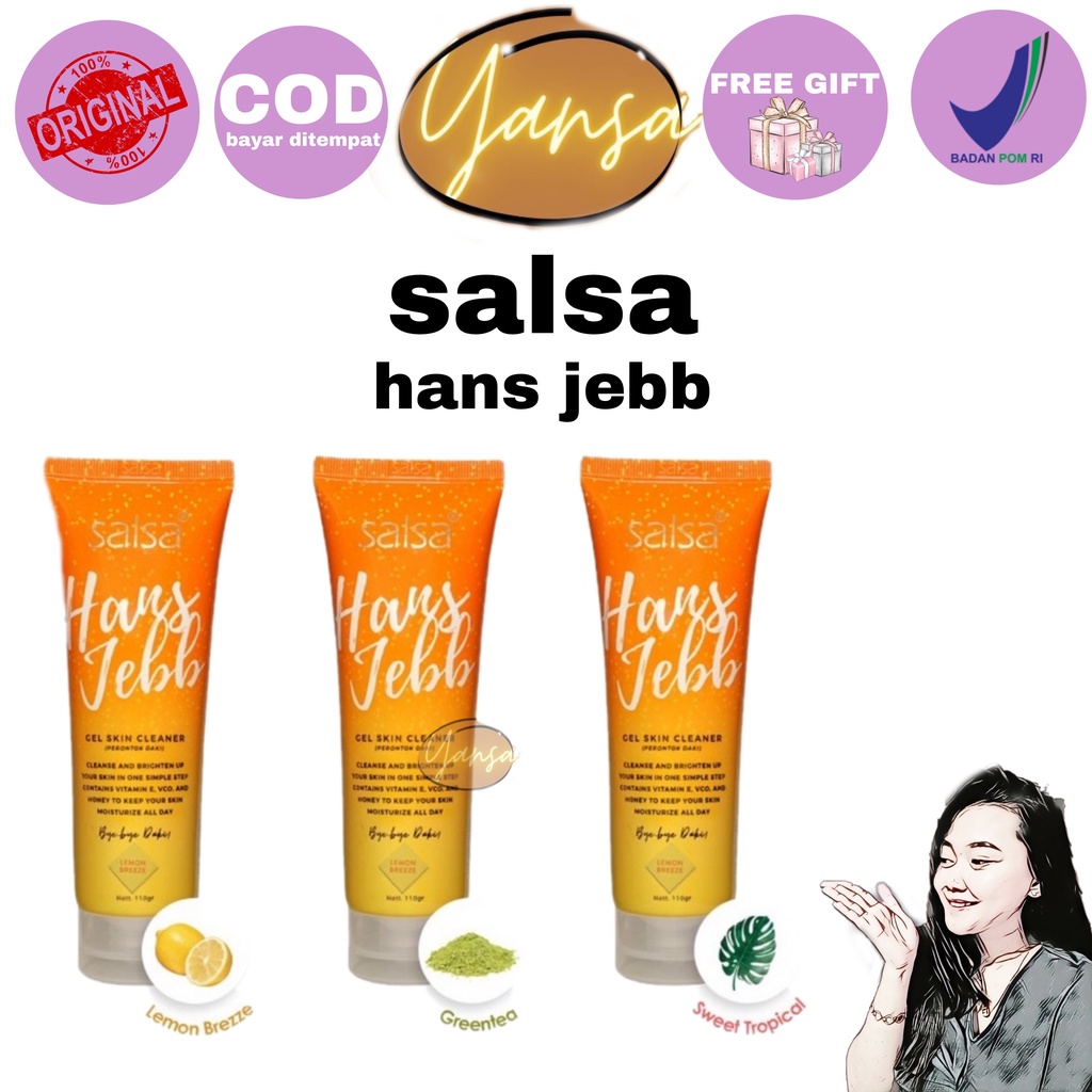 SALSA Hans Jebb Peeling Gel - Perontok Daki dan Ketiak Hitam