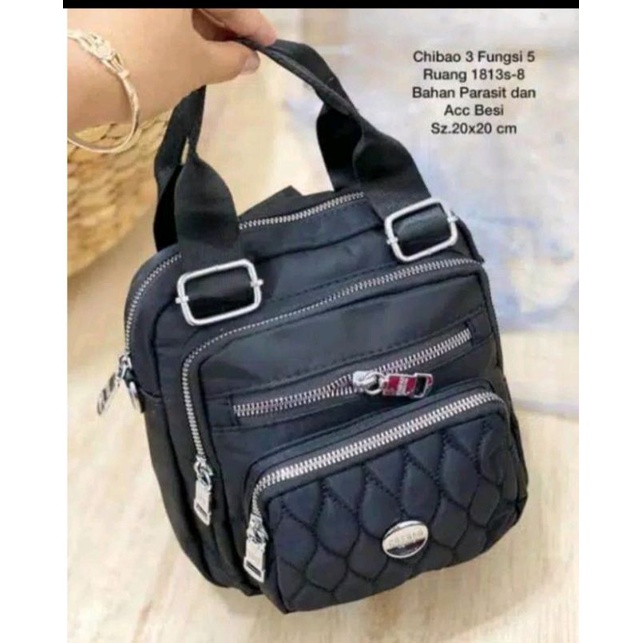 Tas 3 Fungsi ORI Chibao 1813S-8 Parasut