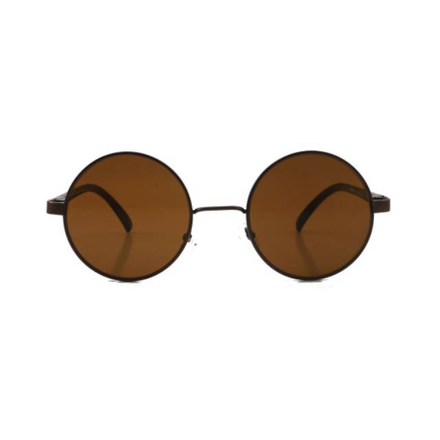 RB (KACAMATA BULAT)Kacamata minus bundar boboho hitam dan coklat permanen kacamata fashion pria