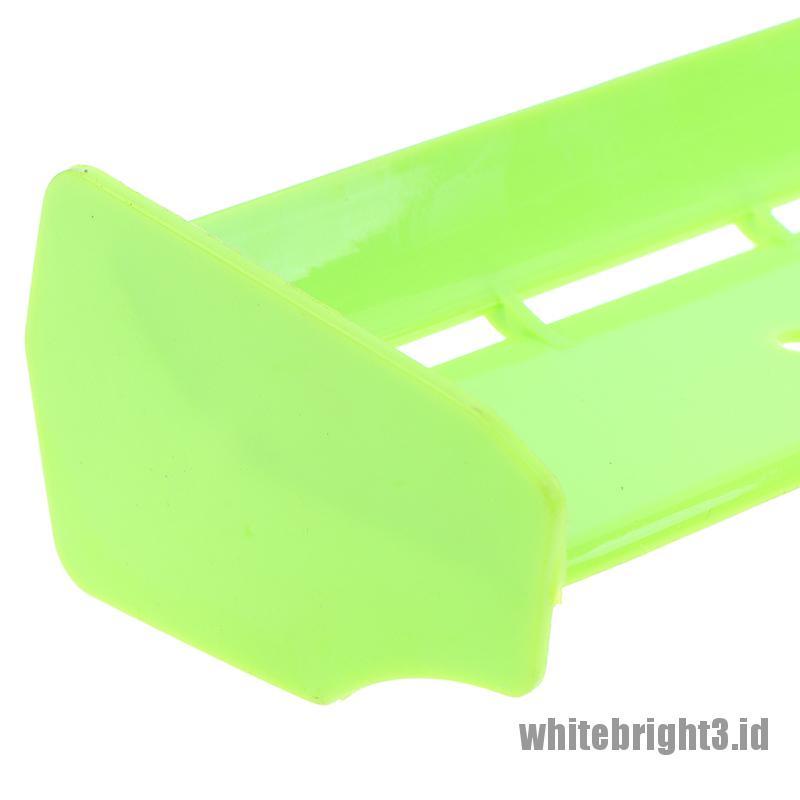 (white3) Spoiler Sayap Belakang Mobil Off Road RC Skala 1 / 10 Untuk HSP 94106 94107 94166