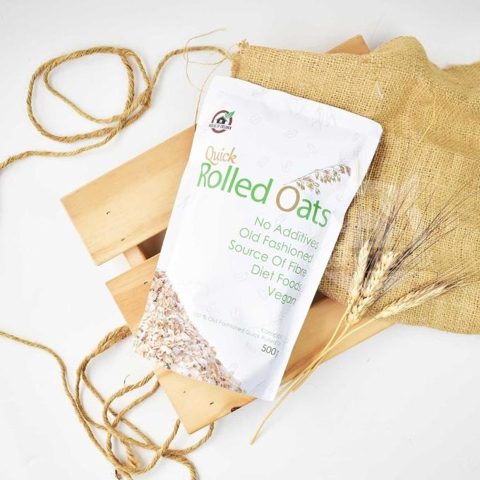 

Harap Baca Deskripsi Sebelum Order Quick Rolled Oats (Oats Instan) 500 Gr