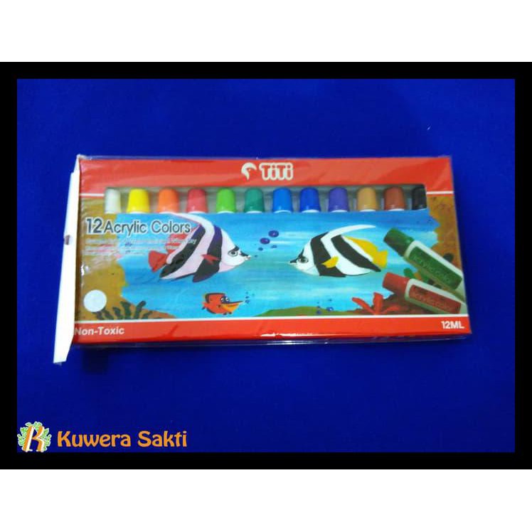 

BANTING HARGA CAT ACRYLIC TITI 12 WARNA PERALATAN MELUKIS TERMURAH PING LENGKAP