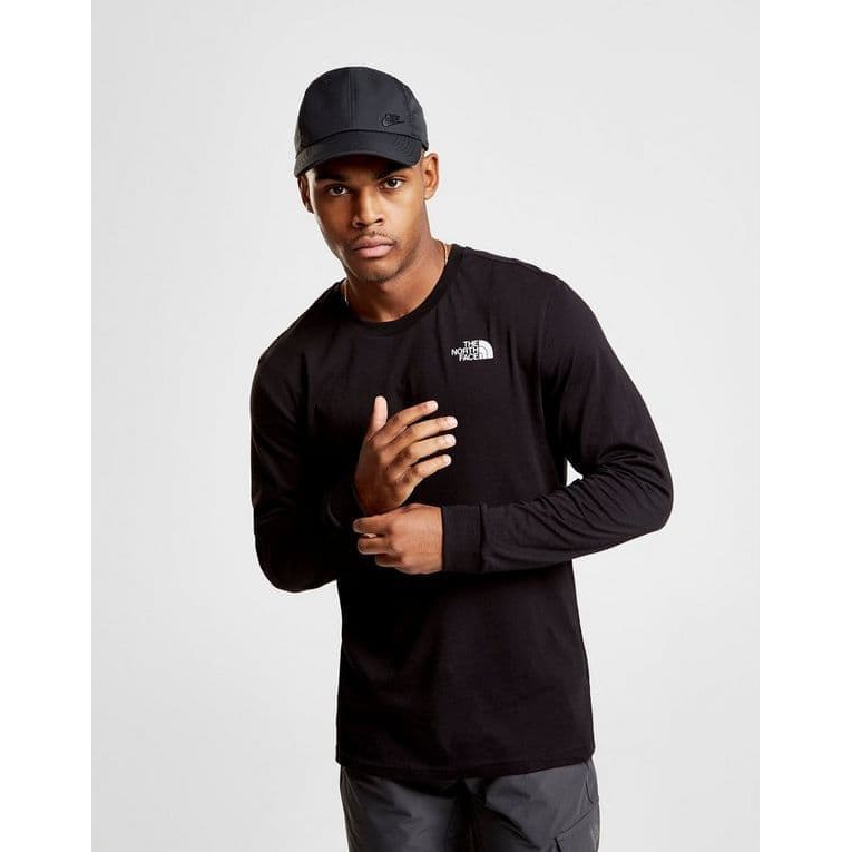 Kaos Baju Unik Obral Combed 30S Distro LOGO KECiL THE NORTH_ FACE_ PANJANG