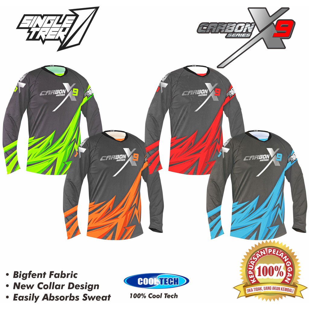 Jersey sepeda  Singletrek Carbon Series with VNeck Original 