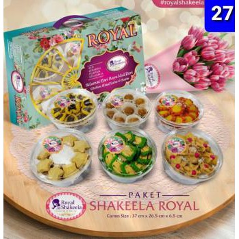 

1 PAKET / 6 TOPLES KUE LEBARAN SHAKEELA ROYAL FREE BUBBLE AMAN