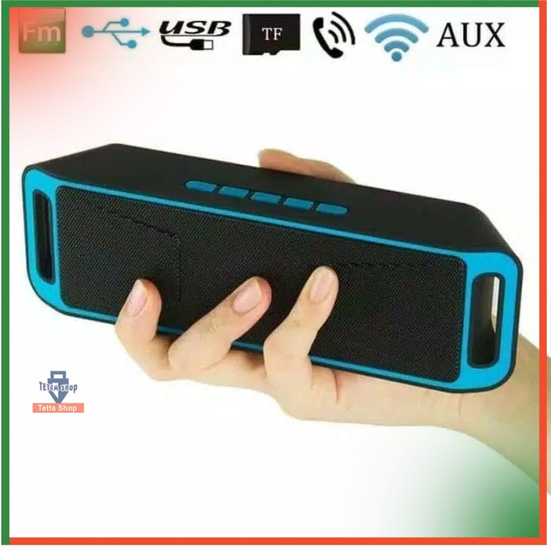 Speaker Bluetooth Ada Lubang Jack | Bisa Flasdisk | Bisa Memori | Bisa Radio | Suara Mantul | A2DP