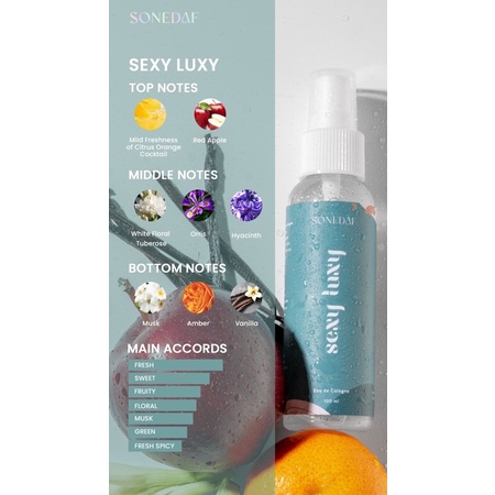 Sexy luxy Sonedaf Eau de Cologne