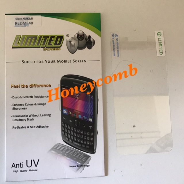 Anti Gores Glare Limited Xiaomi Redmi 4X