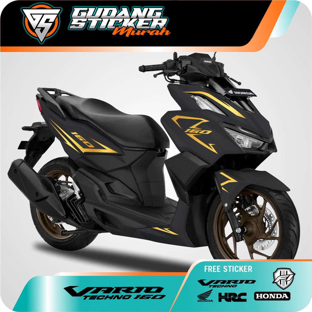 STRIPING CUTTING HONDA VARIO 160 STIKER AKSESORIS SEPEDA MOTOR